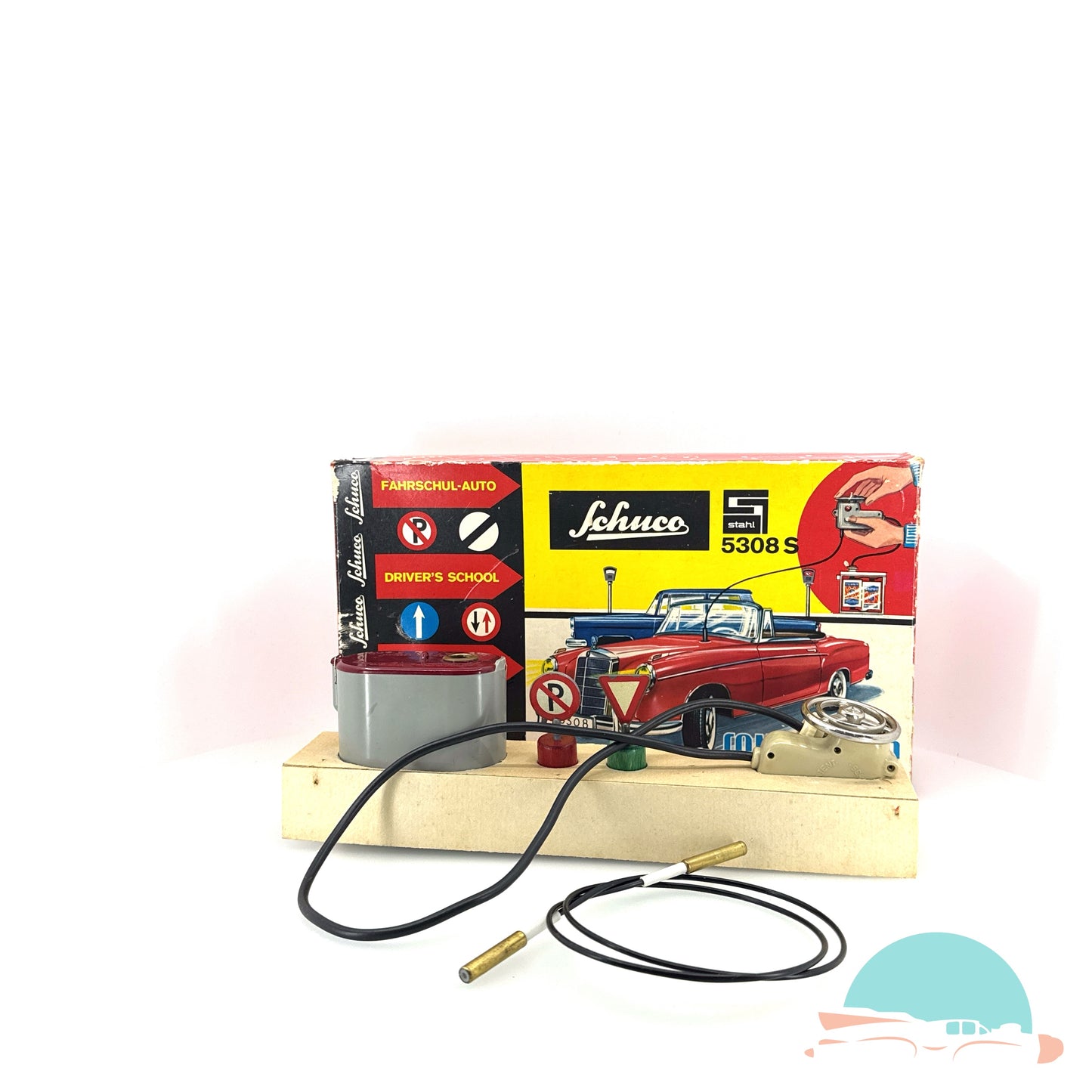 Schuco 5308S Elektro Control Car mit Beleuchtung im Originalkarton (75393)