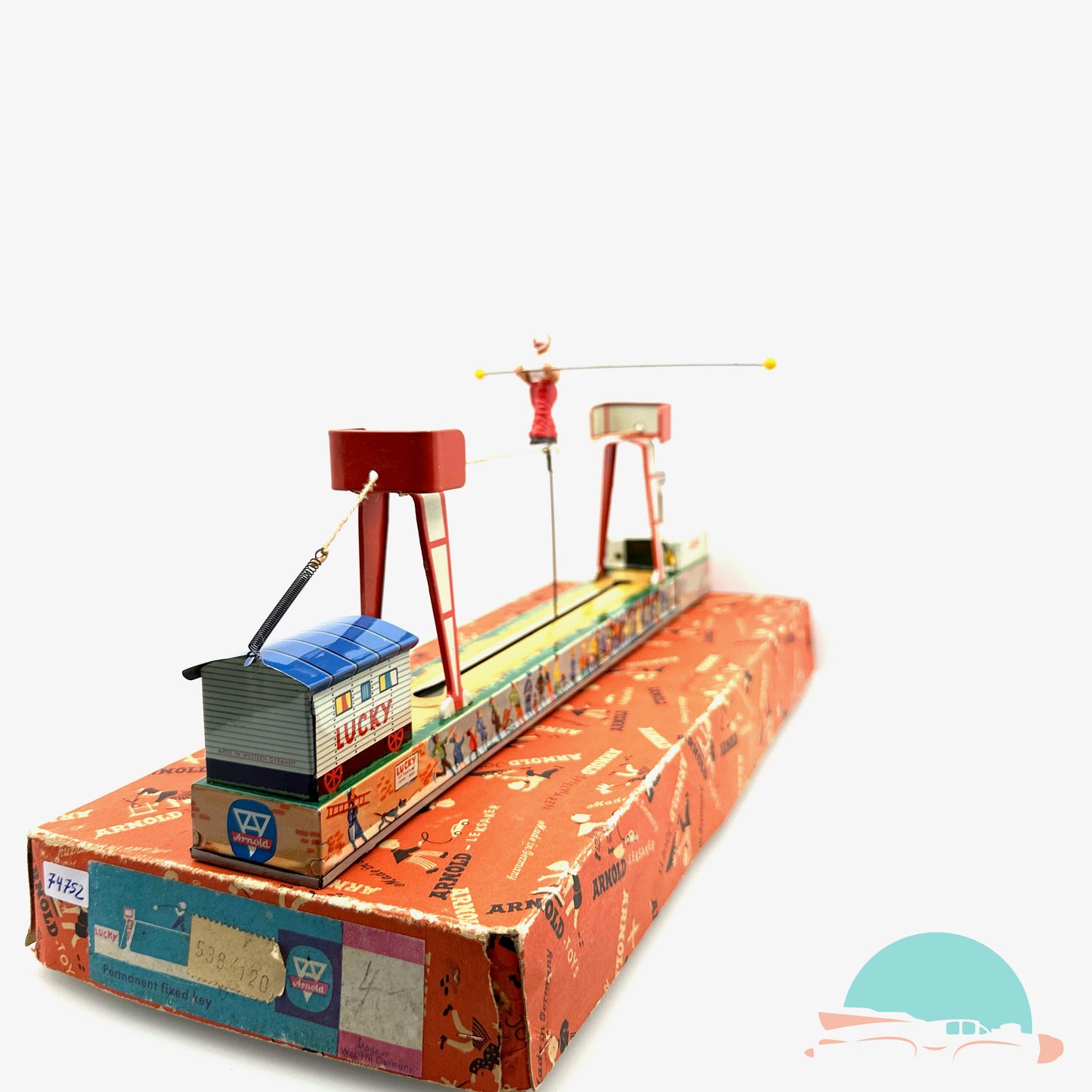 Arnold Lucky Der Hochseilartist Bahn im Originalkarton (74752)