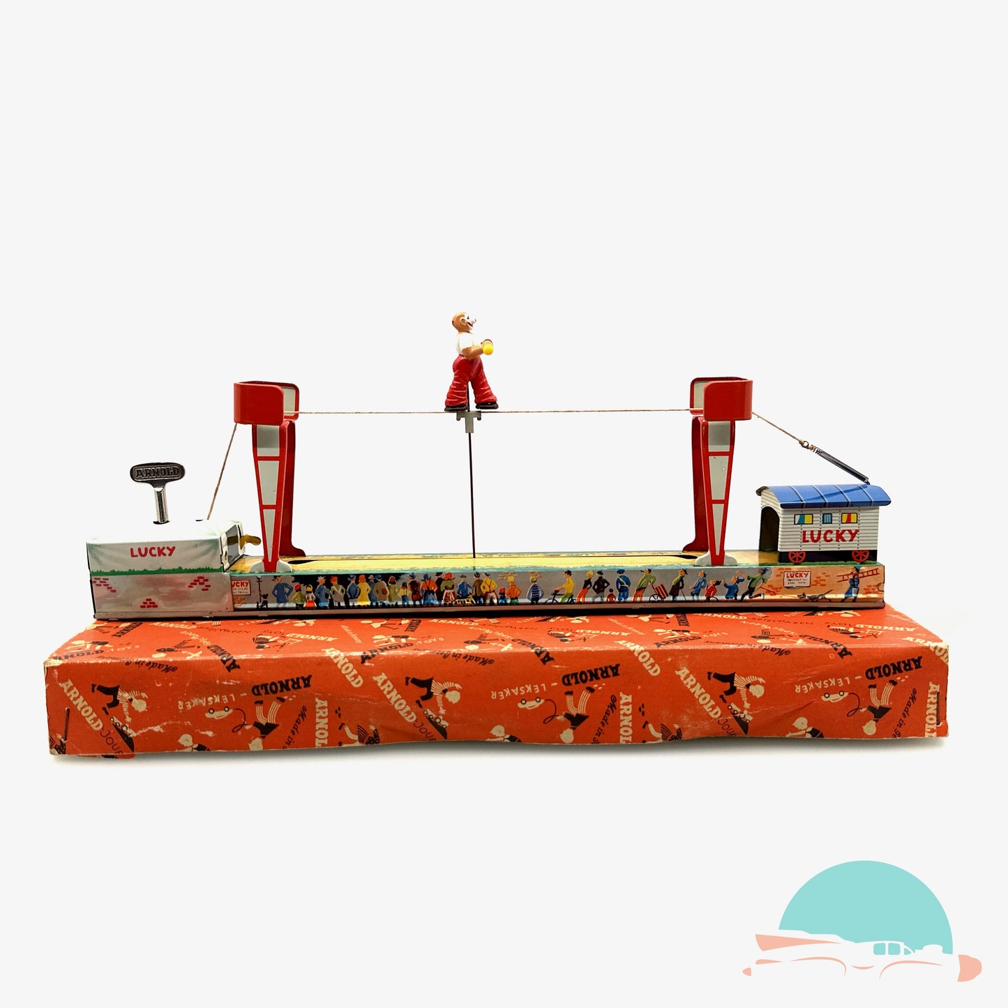 Arnold Lucky Der Hochseilartist Bahn im Originalkarton (74752)