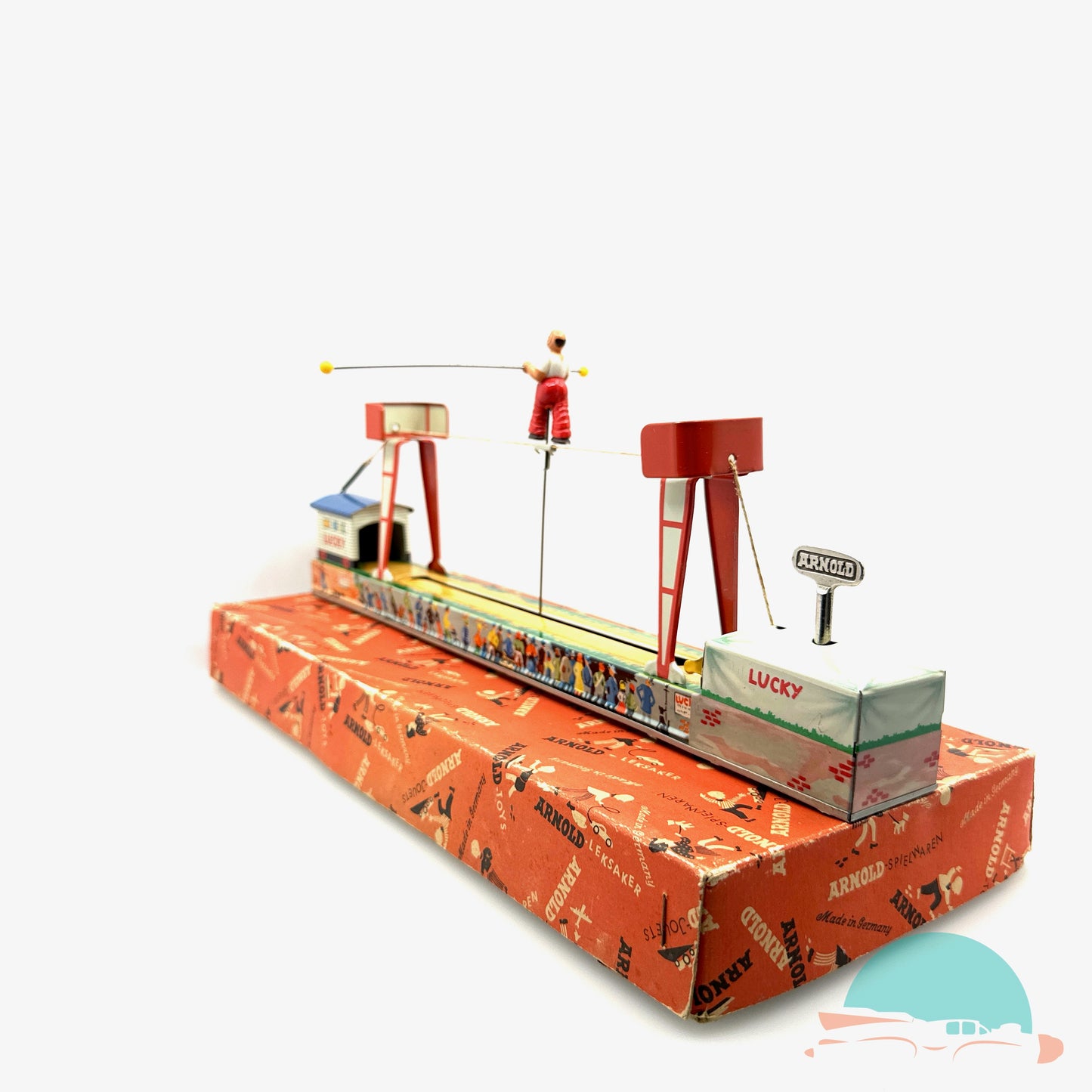 Arnold Lucky Der Hochseilartist Bahn im Originalkarton (74752)