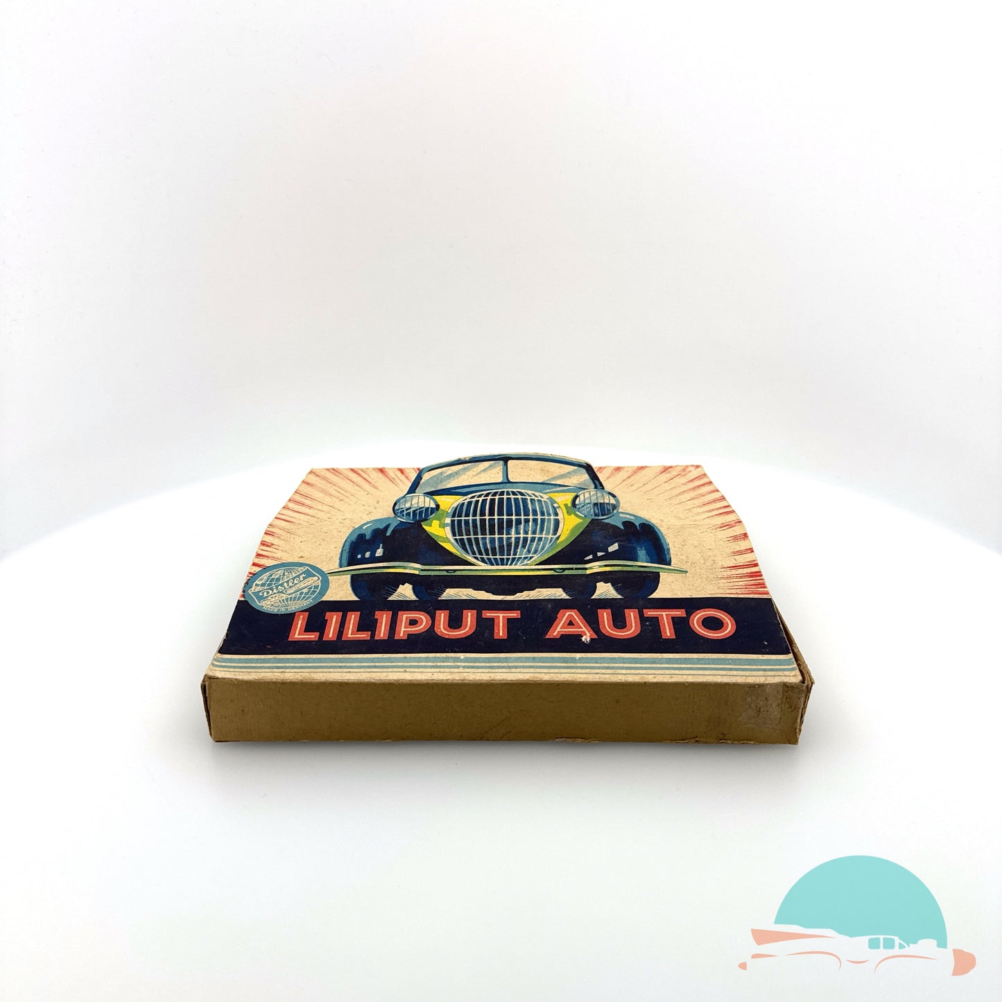 Distler Liliput Uhrwerksauto extrem seltene Verkaufspackung im Originalkarton (75610)
