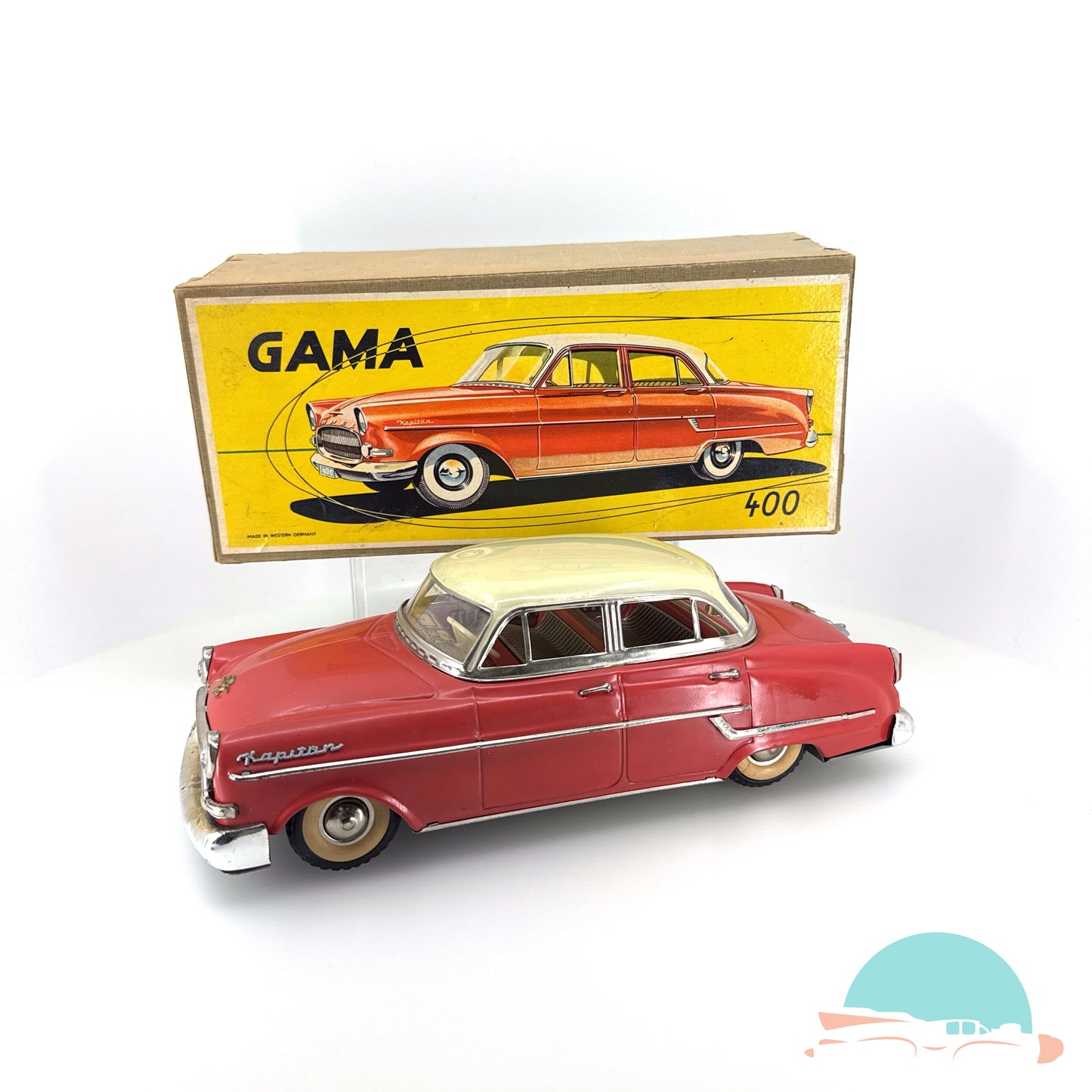 Gama Opel Kapitän Nr 400 im Originalkarton (74260)