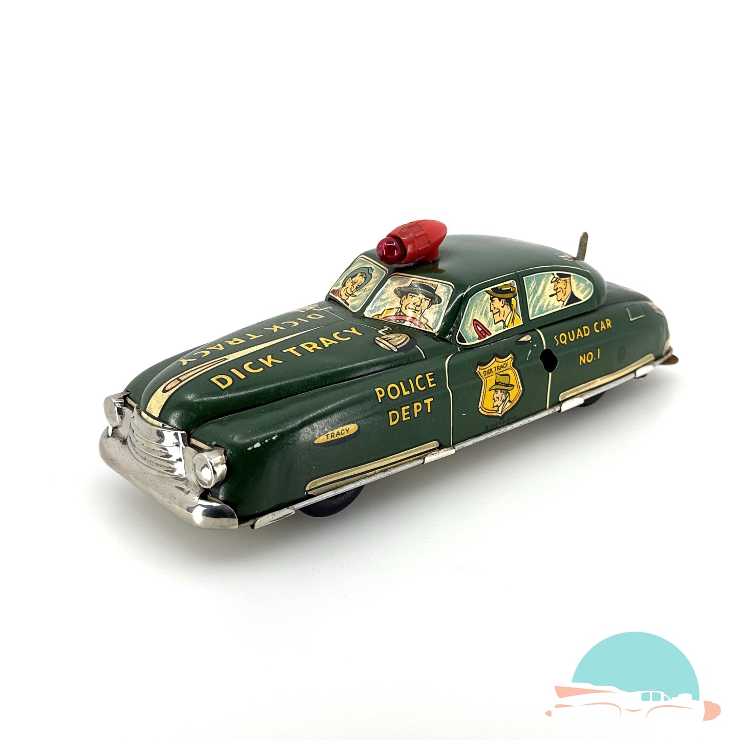 Marx Toys Police Car Department Dick Tracy (75369)