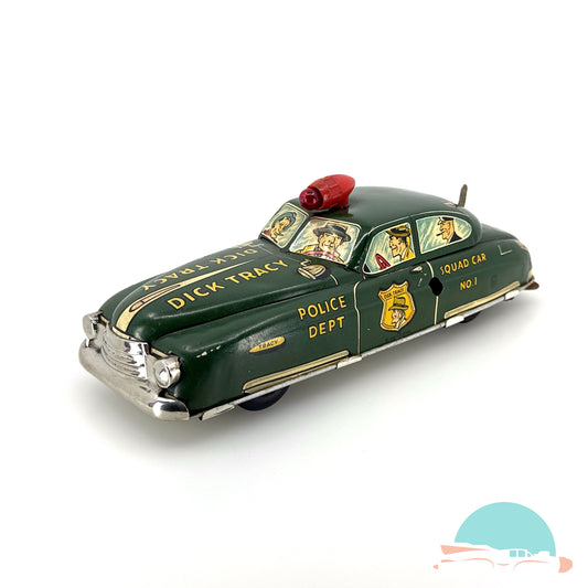Marx Toys Police Car Department Dick Tracy