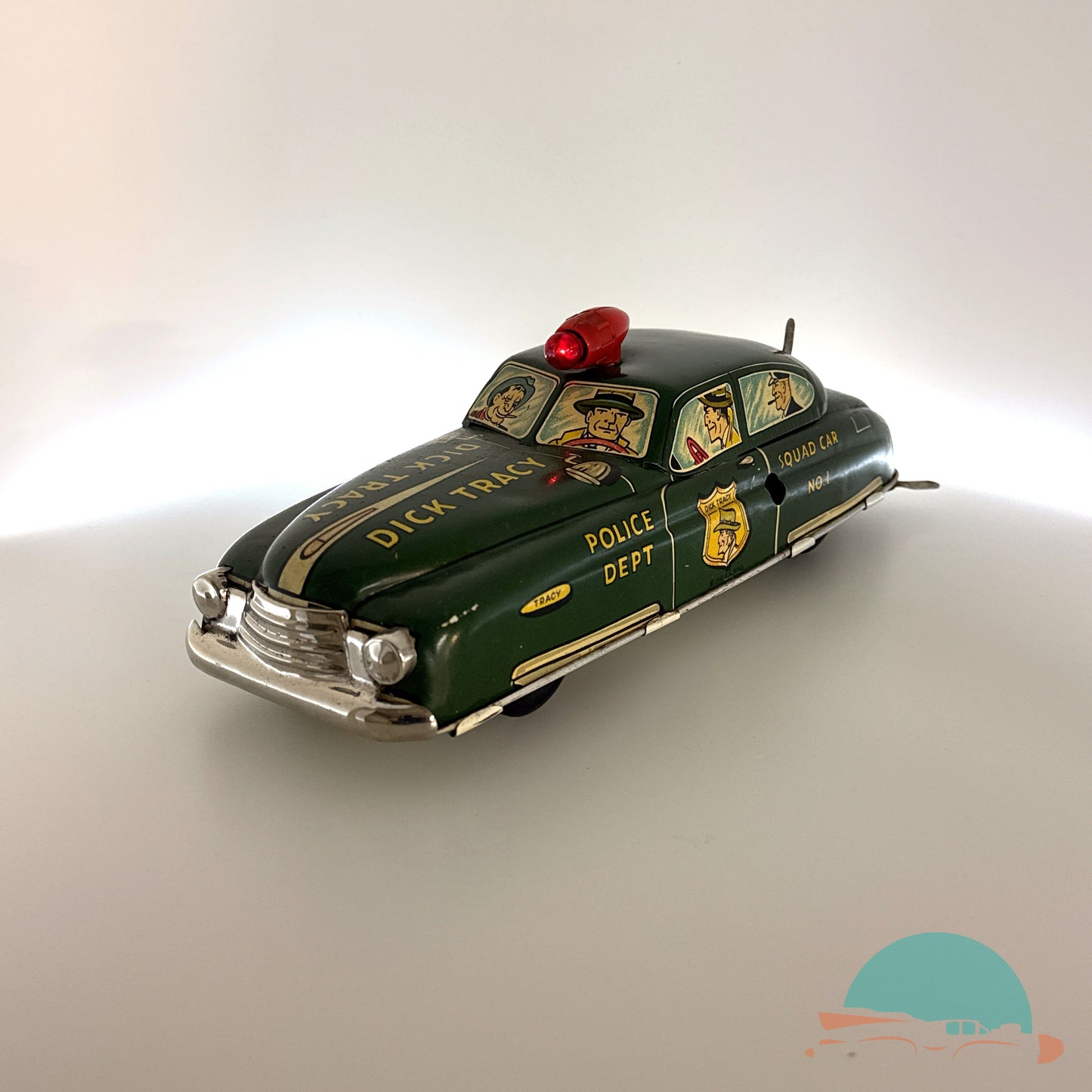 Marx Toys Police Car Department Dick Tracy (75369)