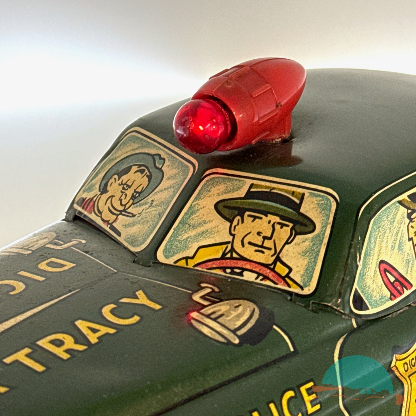 Marx Toys Police Car Department Dick Tracy (75369)