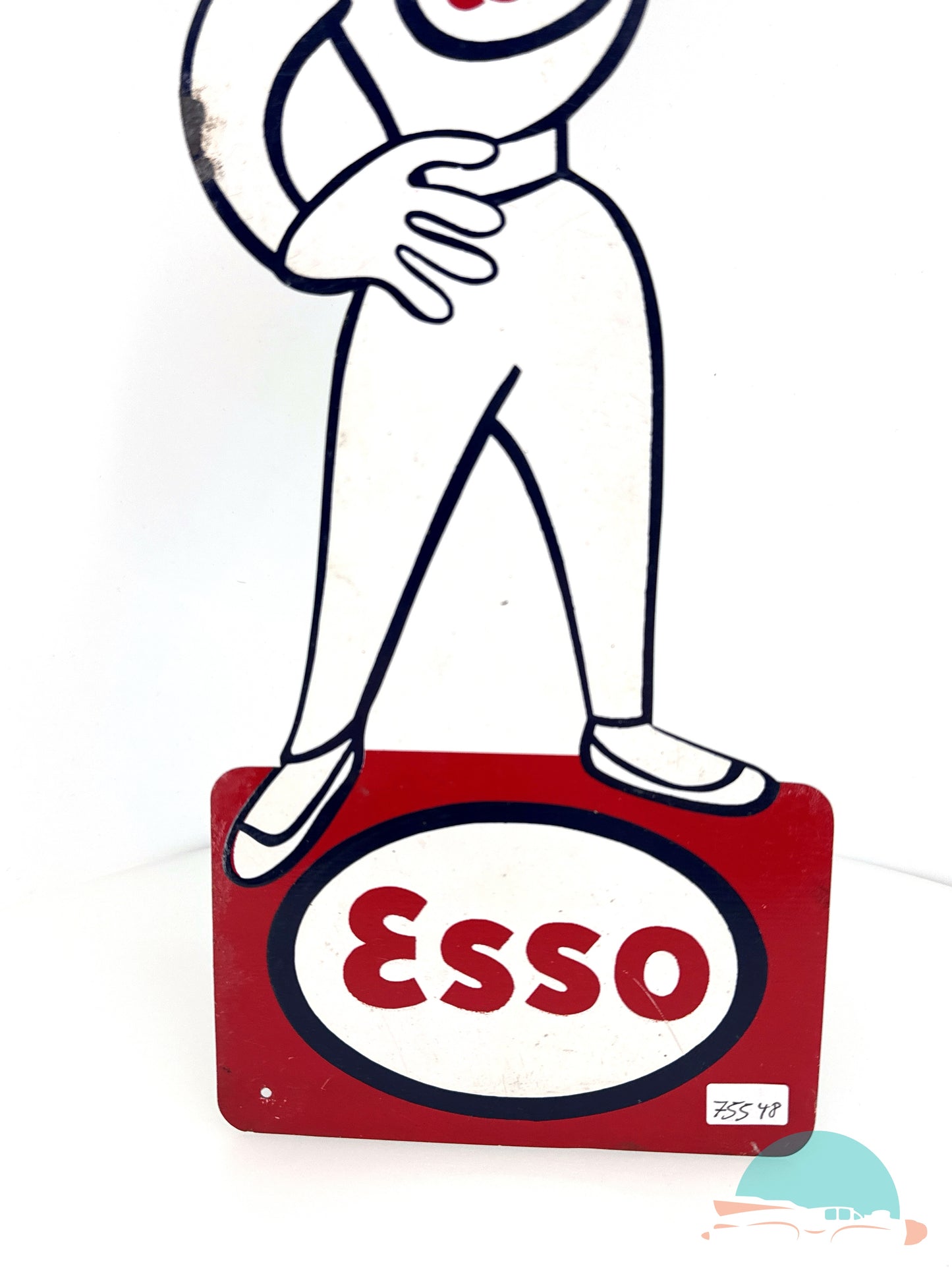 Essoline mit gelbem Kopf Pin Up (75548)
