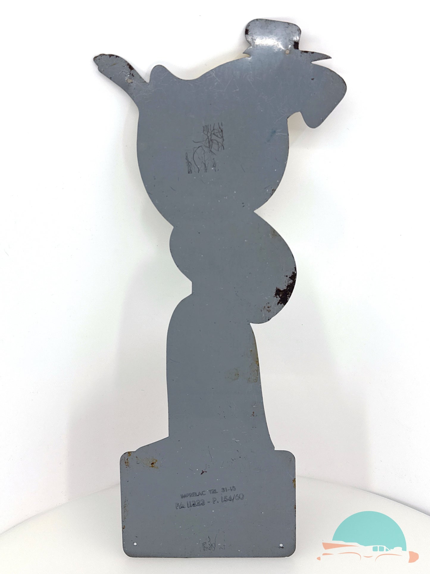 Essoline mit gelbem Kopf Pin Up (75548)