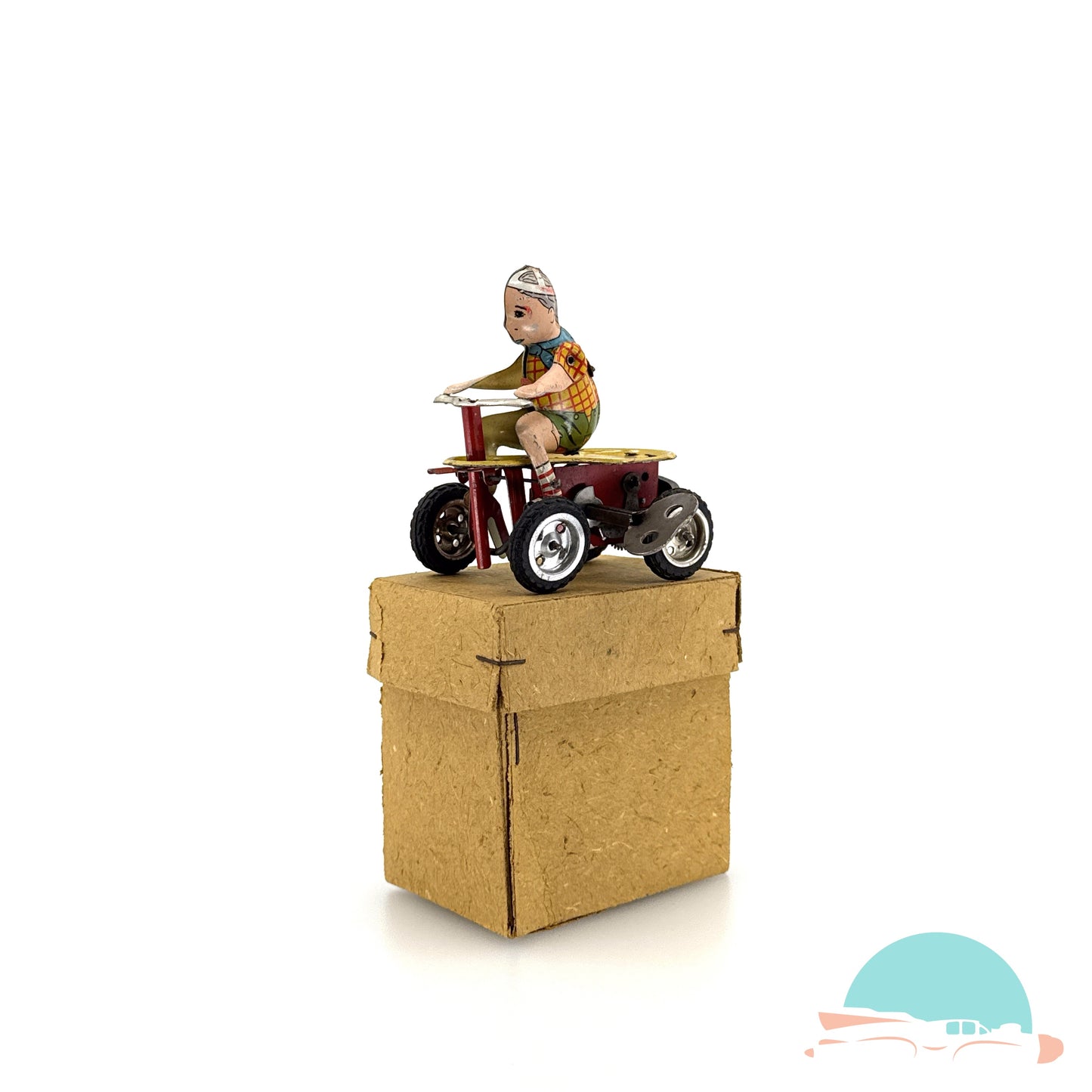 Göso Junge auf Go-Kart im Originalkarton (75589)