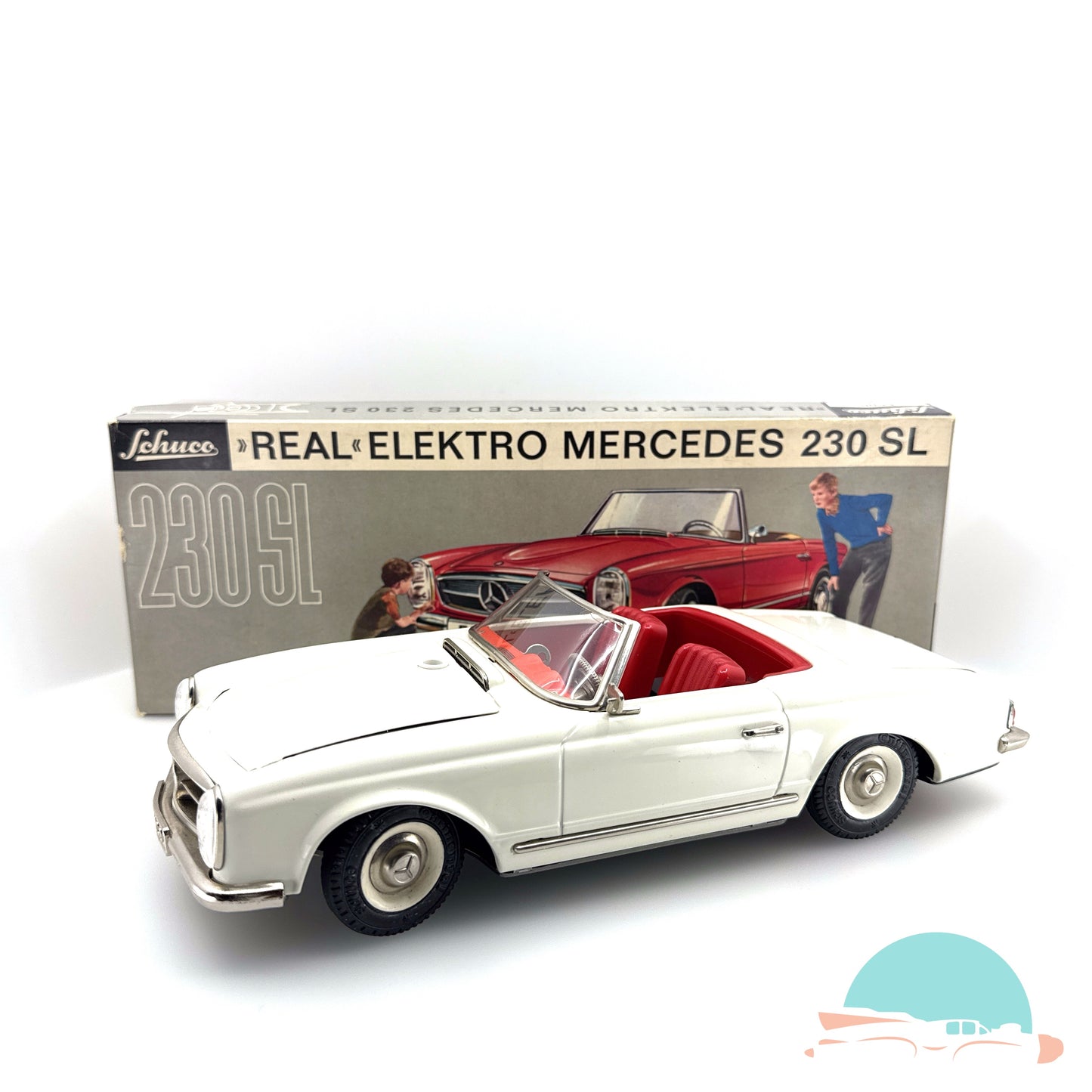 Schuco 5500 Real Mercedes Benz 230SL Pagode im Originalkarton (75030)
