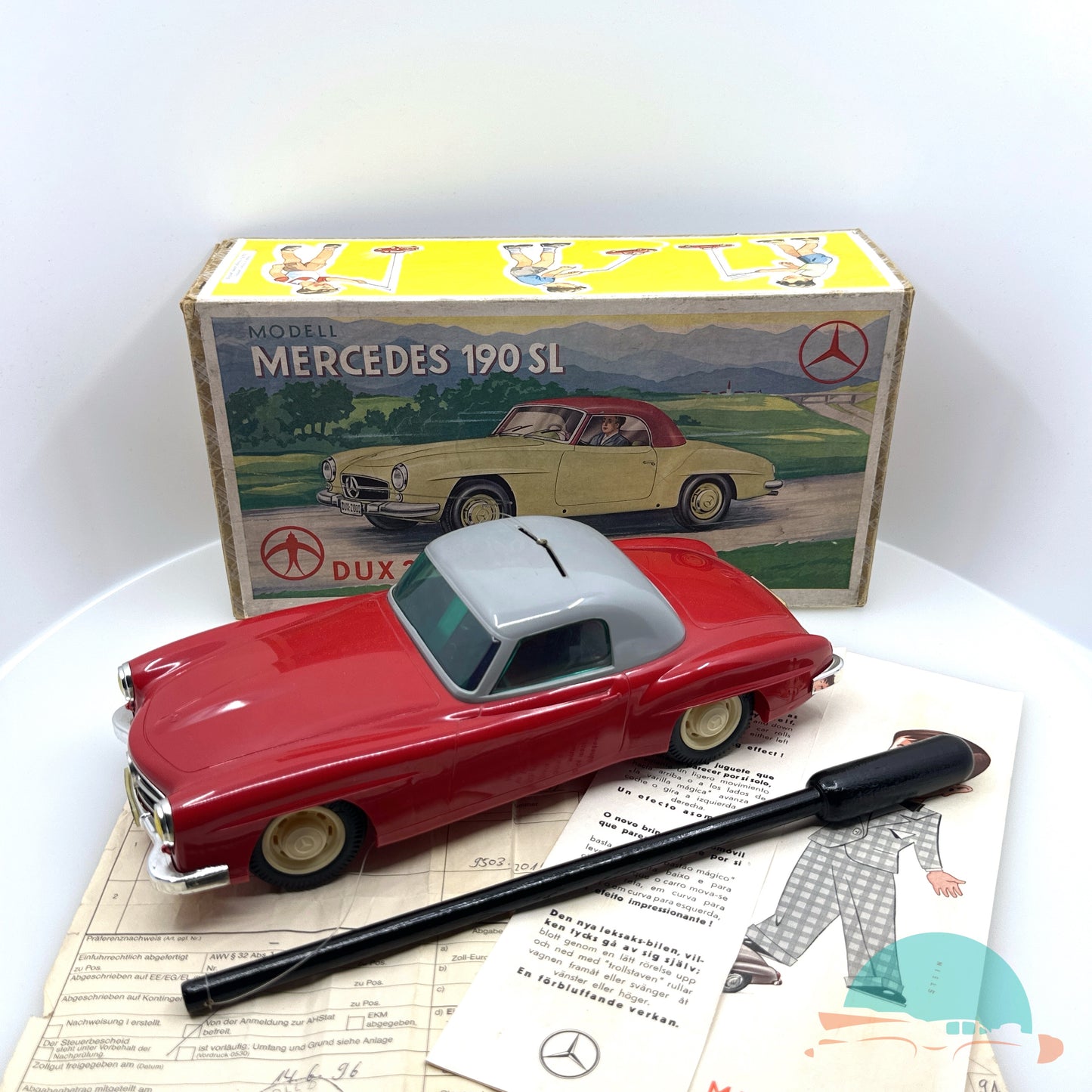 Dux 2000 Mercedes Benz 190 SL im Originalkarton (73193)